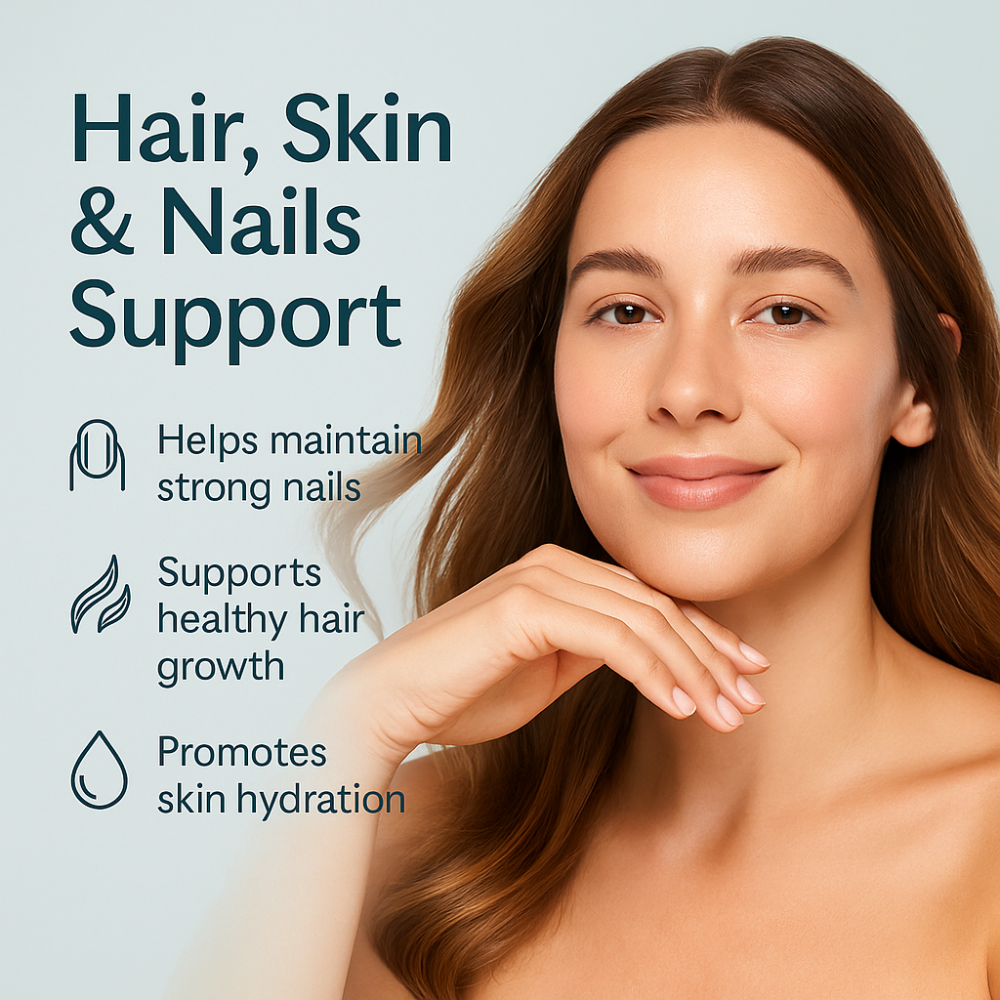 Hair, Skin & Nails Pack with Hyaluronic Acid