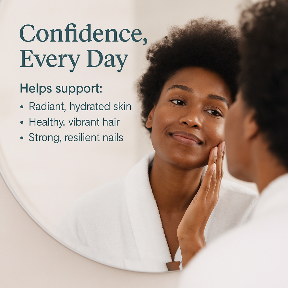 Hair, Skin & Nails Pack with Hyaluronic Acid