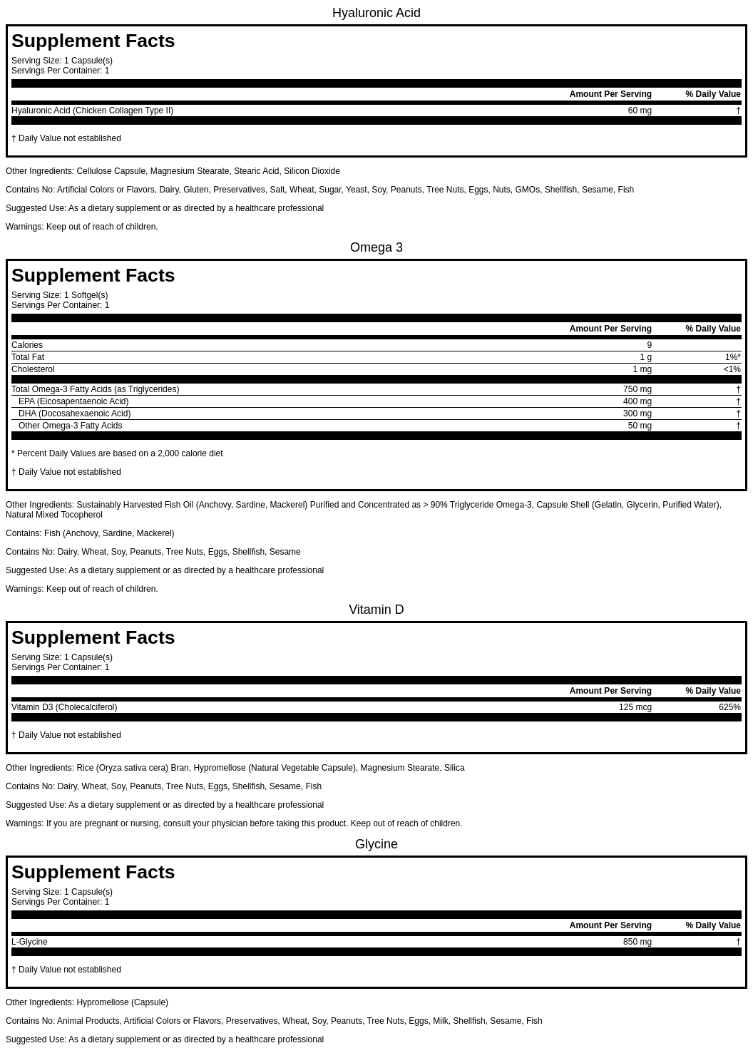Glow & Hydration Pack with Hyaluronic Acid