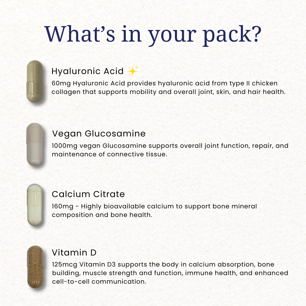 Joint Strength 60+ with Hyaluronic Acid